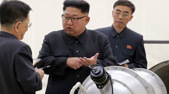 Unter der Führung des Diktators Kim Jong Un hat Nordkorea am Samstagmorgen einen weiteren Raketentest durchgeführt. (Archivbild)