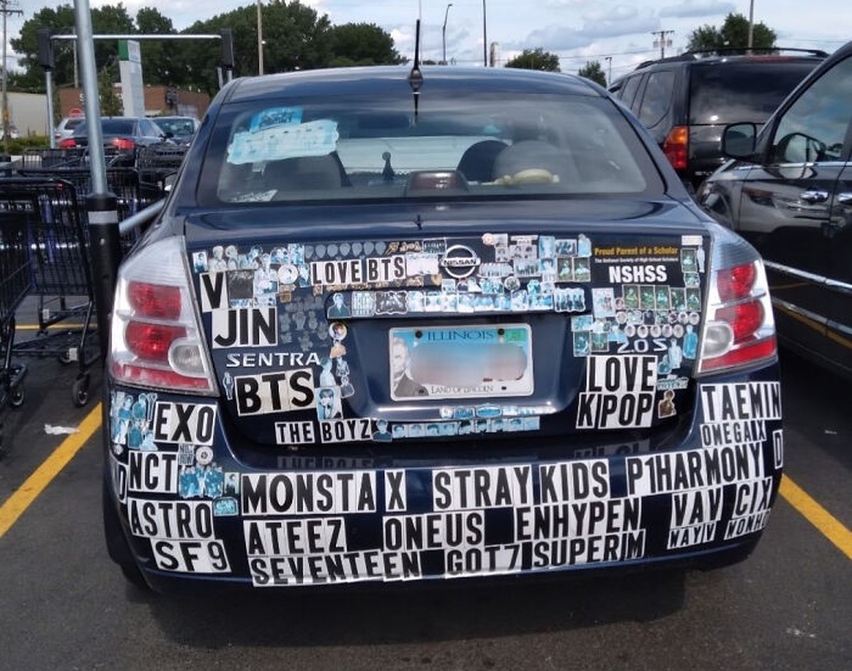 Hier ist jemand wohl ... K-Pop-Fan? Vielleicht? 
Auto-Mods der Hölle 
reddit