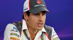 Deutlich mehr Sponsoren-Logos als WM-Punkte: Adrian Sutil.