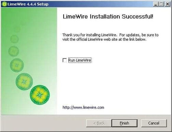 * Oder alternativ Napster, Kazaa oder eDonkey.