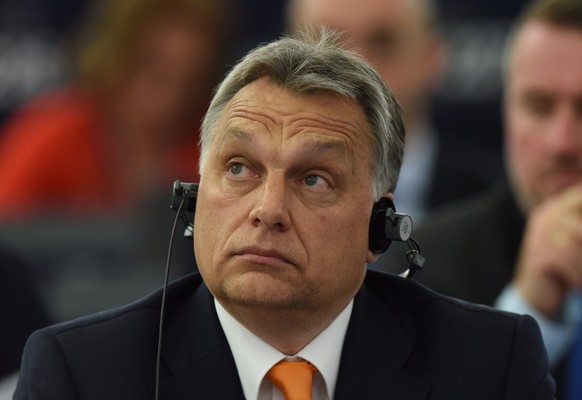 Ungarns Regierungschef Viktor Orban muss sich harsche Kritik der EU gefallen lassen.