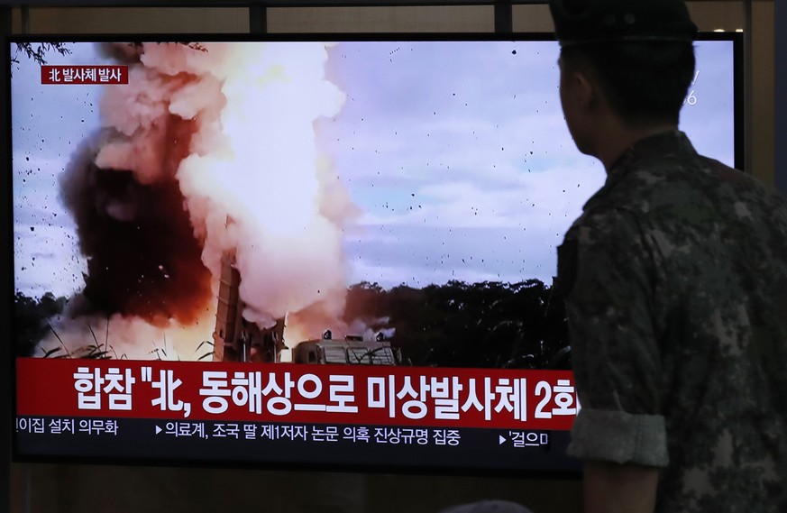 Nordkorea hat erneut Kurzstreckenraketen getestet – Trump reagiert gelassen