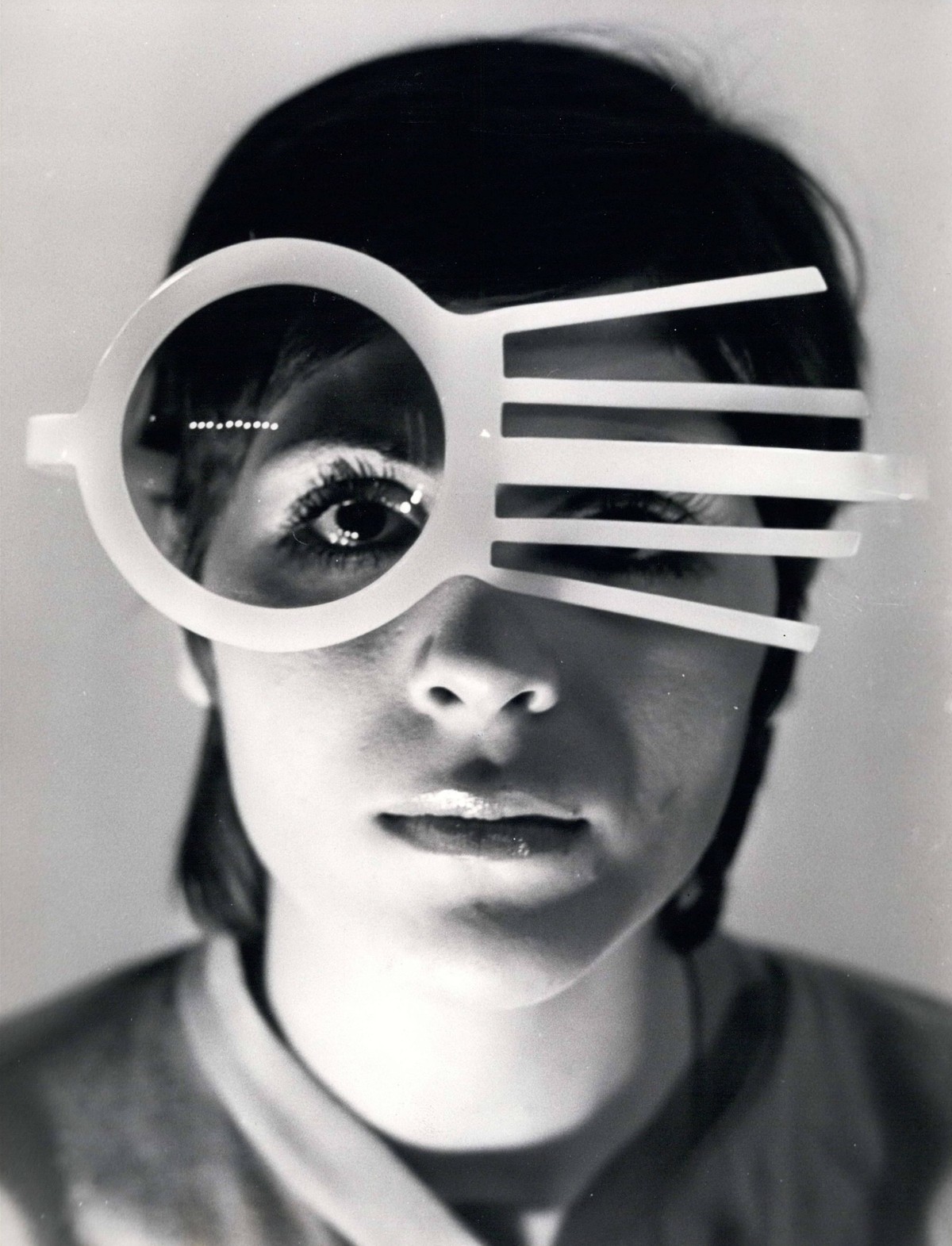 Feb. 13, 1971 - Model Wears Pierre Cardin Sunglasses