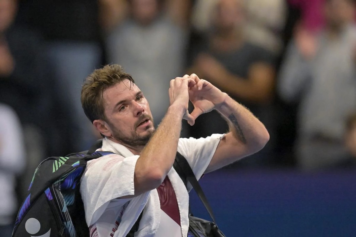 Les supporters bâlois ont soutenu Wawrinka jusqu'à son élimination en quarts de finale face à Roberto Bautista Agut.