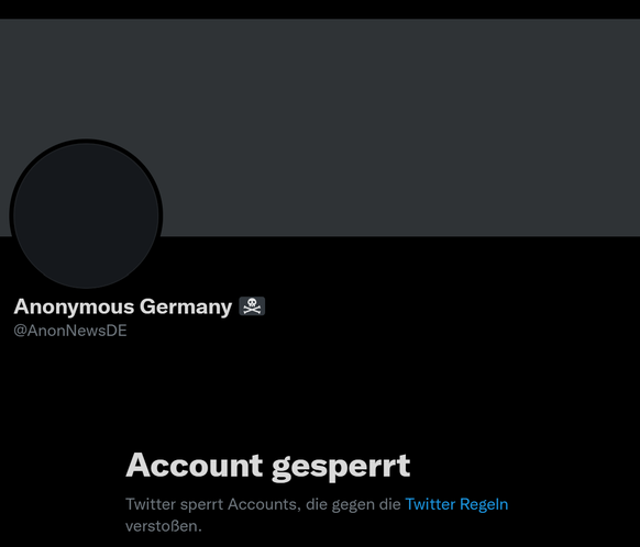 Der Account von @AnonNewsDE existierte seit 2011.