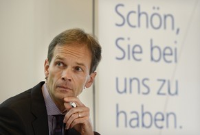 Martin Scholl, CEO der ZKB, auf einem Archivbild, das irgendwie so gar nicht zum Entscheid der passt.