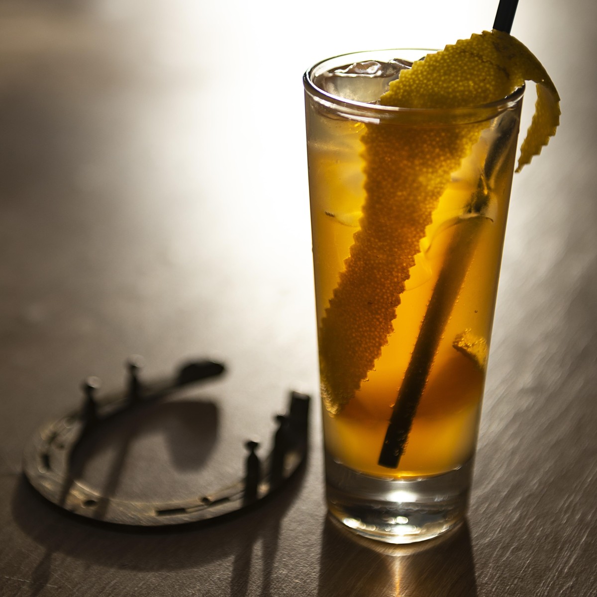 horse's neck cocktail trinken drinks alkohol brandy ginger ale longdrink