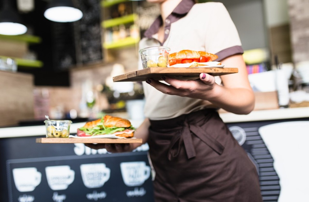 Kellnerin Schweiz Restaurant Service