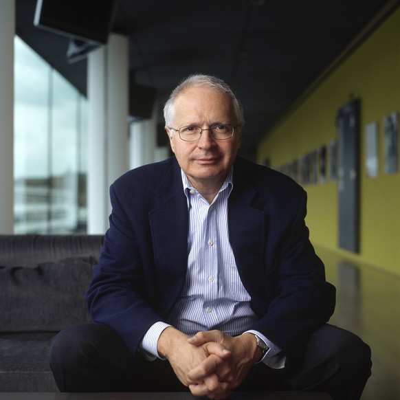 Portrait of Rudolf Matter, designated director of Swiss radio and television &quot;Schweizer Radio und Fernsehen (SRF)&quot;, pictured on September 27, 2010, at the headquarters of Swiss Television in ...