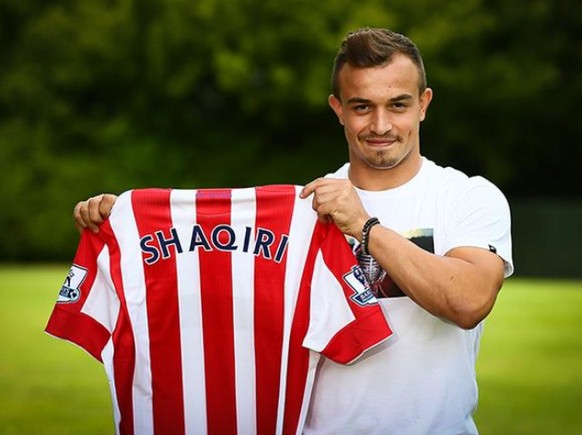 Für Stefan Effenberg unverständlich: Xherdan Shaqiris Wechsel zu Stoke City.