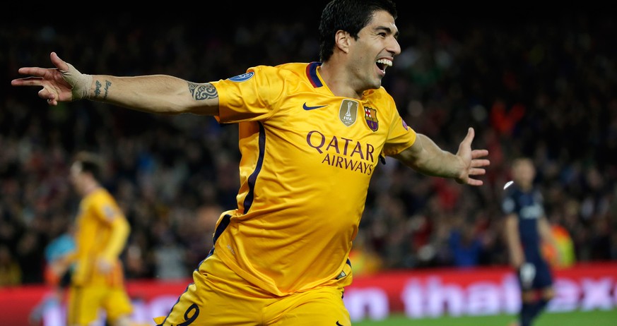 Luis Suarez ist der Matchwinner für den FC Barcelona.<br data-editable="remove">