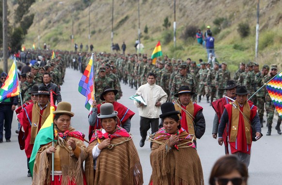 Protest in Bolivien endet im Ruhestand.