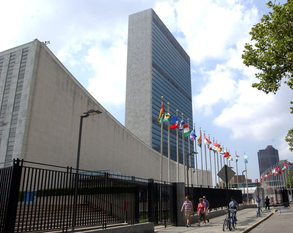 Der UNO-Hauptsitz in New York.