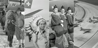 Zu 75 Jahren Flughafen Zürich gibt's EINE TONNE endgeiler historischer Bilder