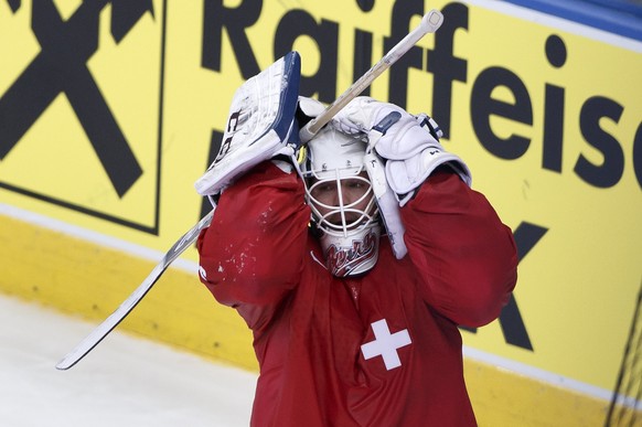 Die Schweizer Goalies haben in Minsk einen schweren Stand.