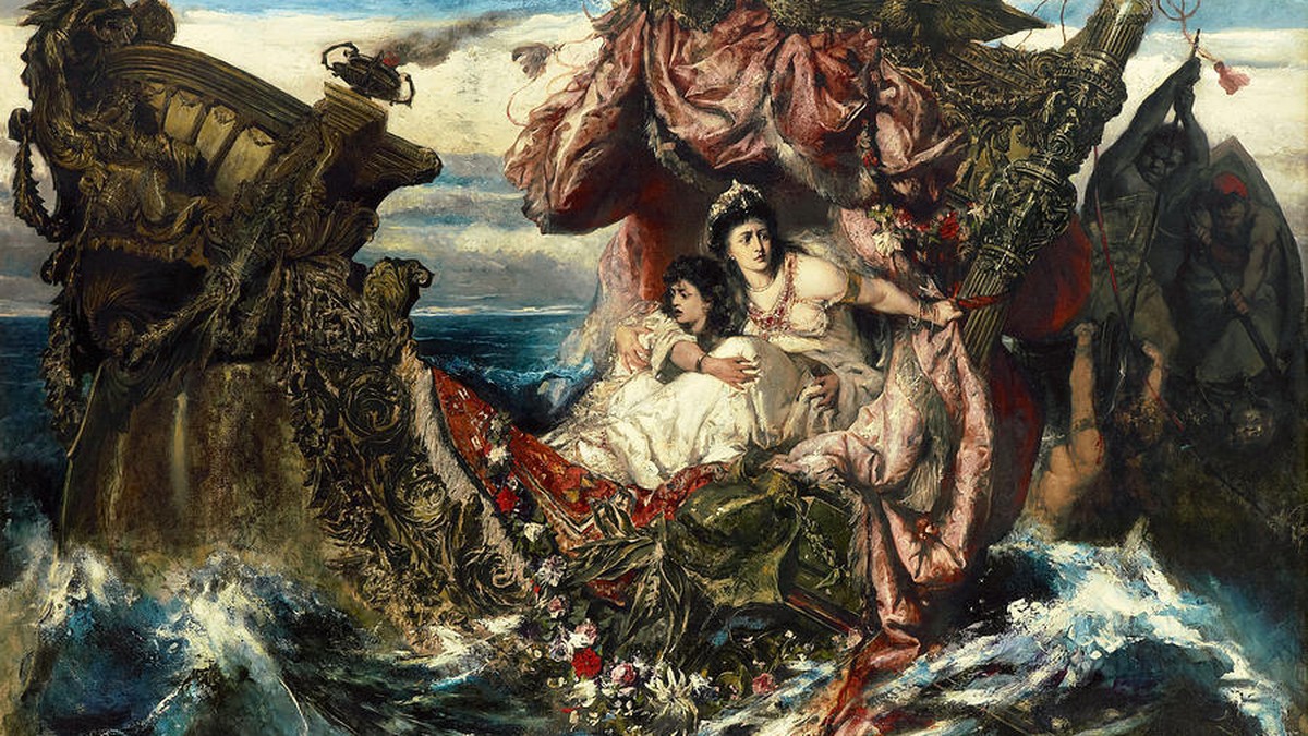 Gustav Wertheimer – «Der Schiffbruch der Agrippina».
