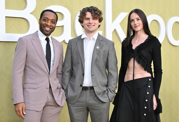 Backrooms Los Angeles Premiere Chiwetel Ejiofor, Kane Parsons and Renate Reinsve arriving to Backrooms Los Angeles Premiere at Aero Theatre on May 07, 2026 in Santa Monica, CA. Santa Monica Aero Theat ...