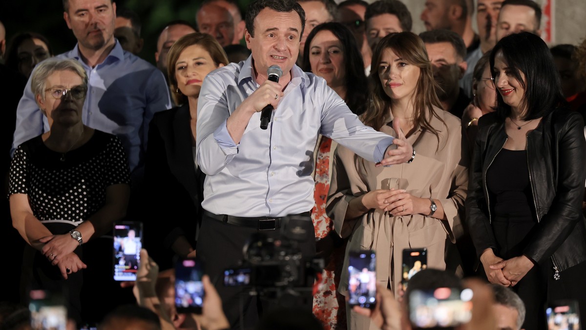 Kurti muss im Kosovo Einbussen hinnehmen – gewinnt aber wohl