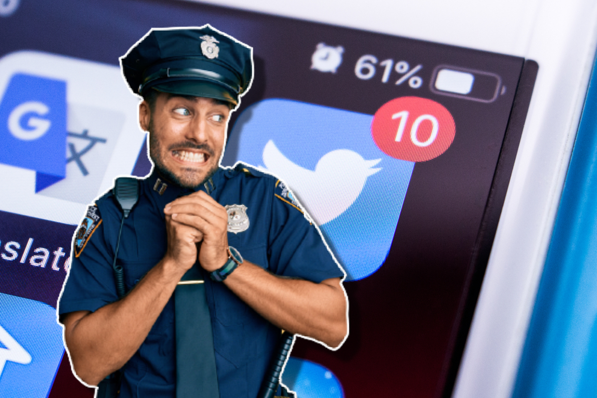 La police française a publié sur Twitter une campagne de prévention anti-sexting. Et les internautes l'ont mal pris.