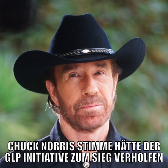 Am selben Wochenende: Abstimmungdesaster der GLP und Geburtstag von Chuck Norris