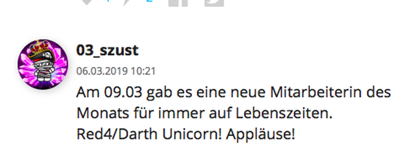 Der Spass für jedes Meeting: PICDUMP!
Du Lina am Samstag wird mein Titel 3 Jahre alt. Darf ich mir was Wünschen? So eine Best of Adrian Eng: &quot; Schaltet die Kommentare auf &quot; Slideshow ?