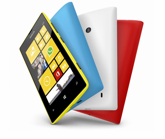 Für Sparfüchse ist das Lumia 520 (8 GB) ein Blick wert: Das Budget-Windows-Phone war 2013 das bestverkaufte Smartphone von Nokia. Online-Preis: Ab 150 Franken.