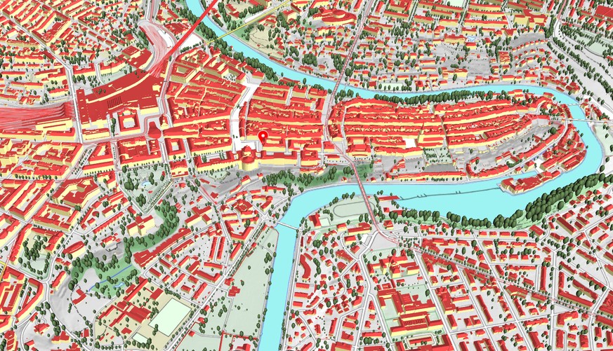 Diese 3D-Landkarte gibt dir einen völlig neuen Blick auf die Schweiz