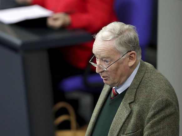 AFD-Parteichef Alexander Gauland hat am Samstag am Parteitag sein Amt zur Verfügung gestellt.