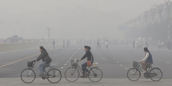 Smog soweit das Auge reicht.