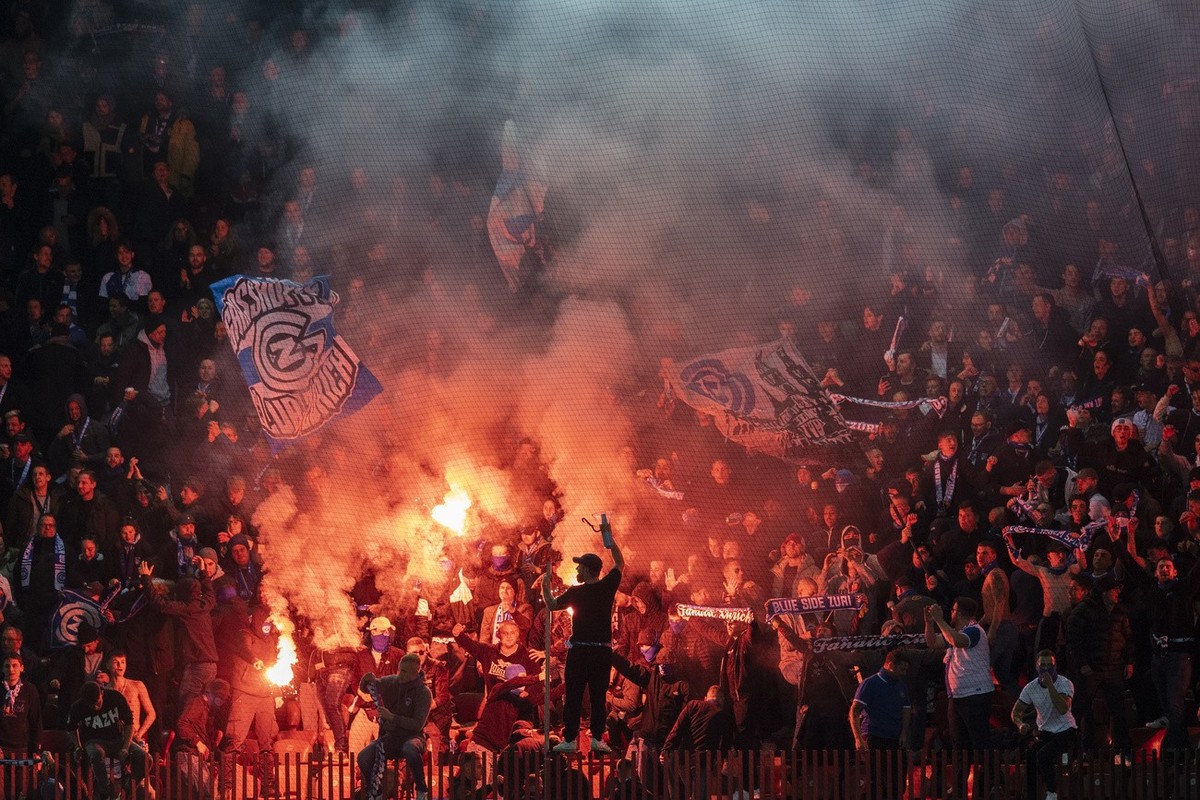Nach dem Zürcher Derby im Oktober kam es zu Ausschreitungen im Stadion.