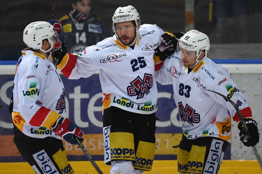 Die Bieler dürfen gegen Ambri jubeln.