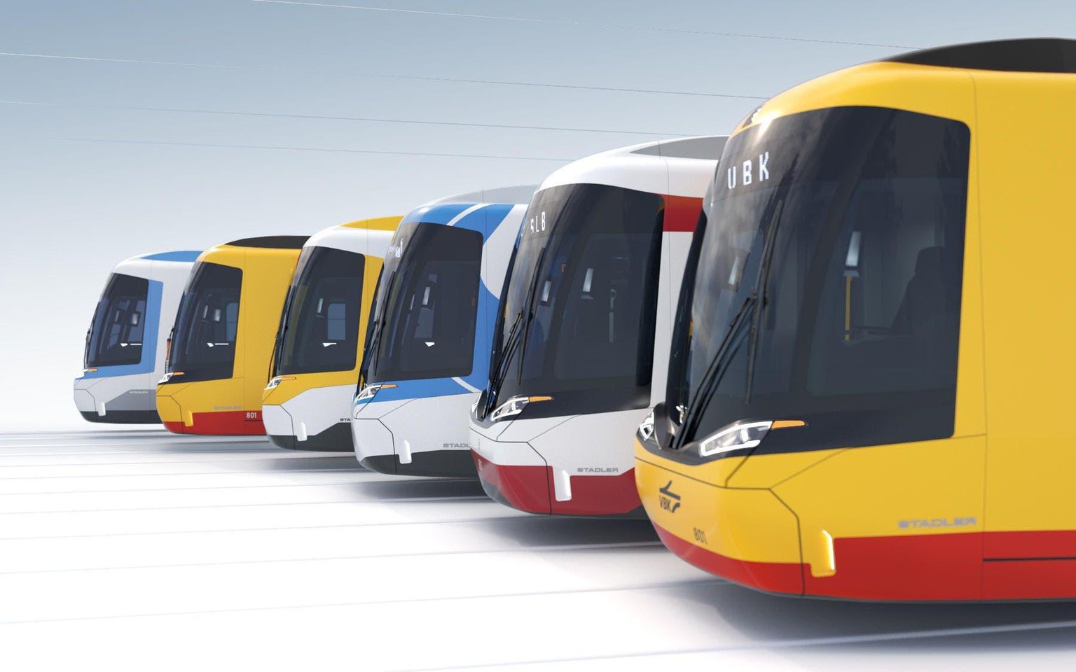 4-Milliarden-Auftrag: Bis zu 504 Citylink-Tramzüge kann Stadler an sechs Verkehrsbetriebe aus Deutschland und Österreich liefern. 
