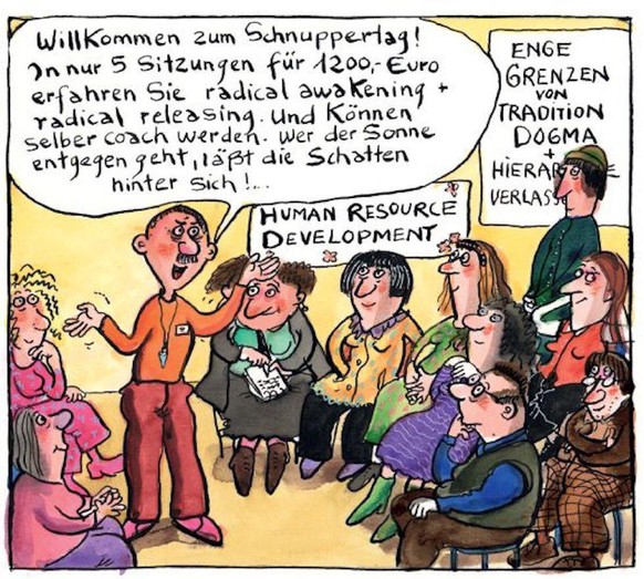 Auch esoterische Heiler nennen sich nun Coaches – das steckt dahinter\nAlles eine Frage der Indoktrination.