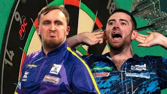 Luke Littler vs Luke Humphries Darts-WM London Final 2024