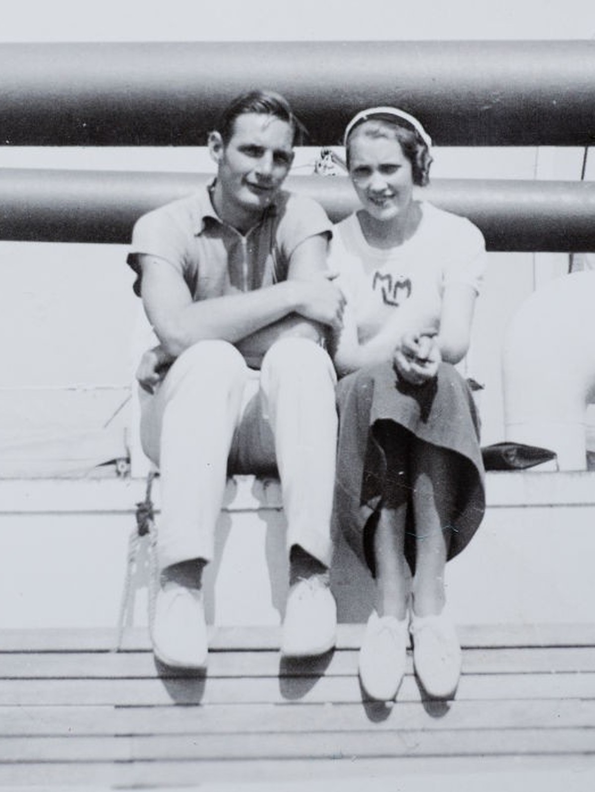 Picture shows Donald Trump's mother, Mary Anne MacLeod, en route to New York. circa 1932. (Photo by Cathy Brett/Mirrorpix via Getty Images)