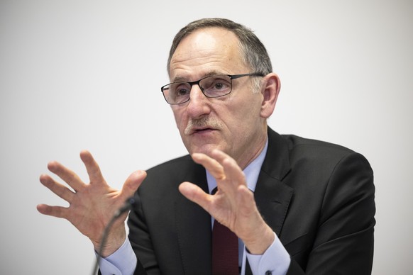 Regierungspraesident Mario Fehr, Sicherheitsdirektor Kanton, informiert ueber die Sicherheitslage in Stadt und Kanton Zuerich, aufgenommen am Montag, 4. Maerz 2024 in Zuerich. Ein juedisch orthodoxer  ...