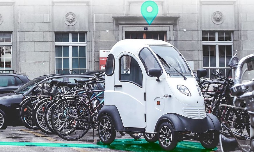 In Biel fahren die Elektro-Kleinstautos von Enuu schon.