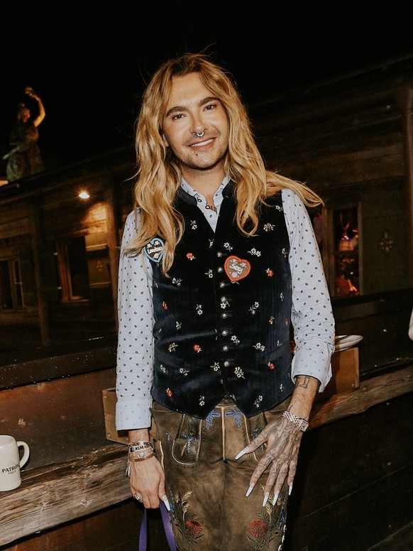 <p>Beim 191. Oktoberfest wurden wieder einige Stars und Sternchen gesichtet. Auch mit dabei: Bill Kaulitz.</p>