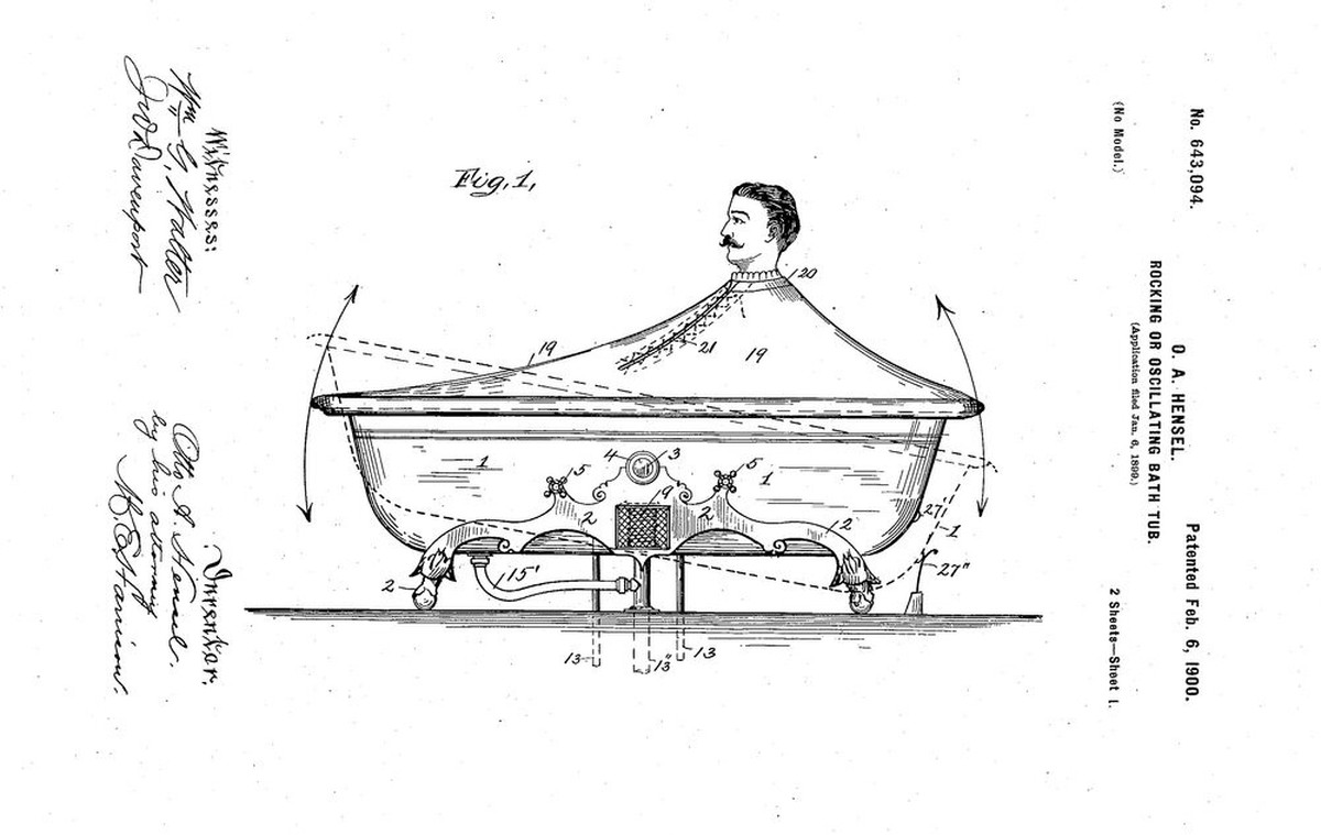 Victorian-Era Rocking Bath