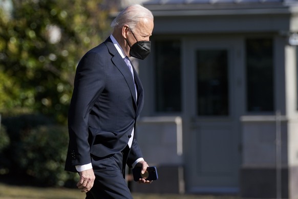 US-Präsident Joe Biden ist in Kontakt mit westlichen Verbündeten.