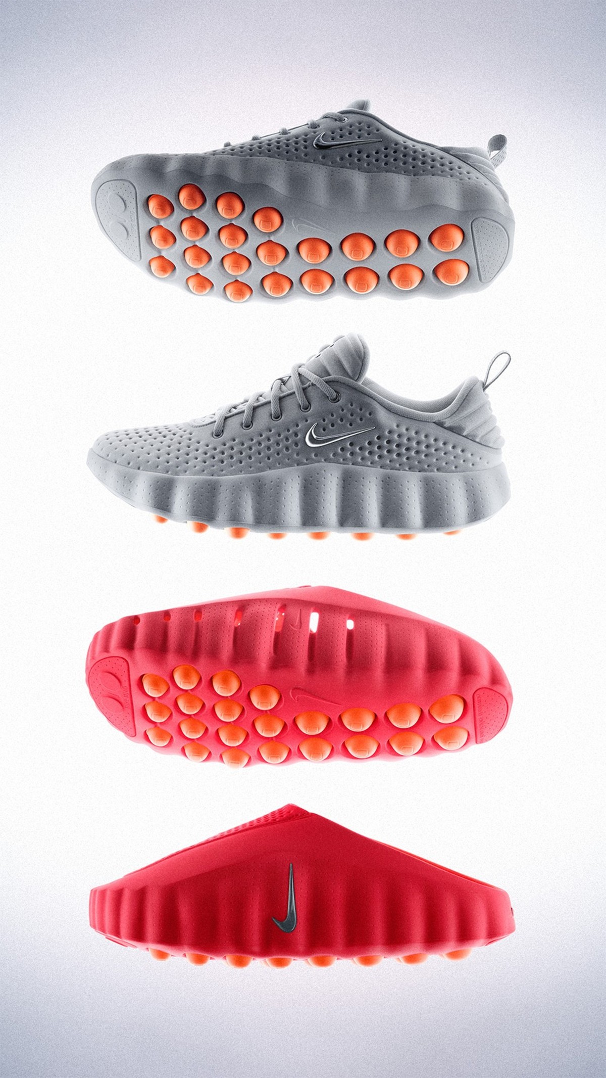 Nike Mind 002 und Mind 001 (unten)