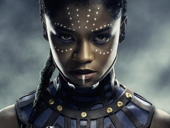 Black Panther mit Letitia Wright