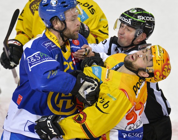 Beat Forster ist im dritten Spiel der Playoff-Halbfinals gesperrt.