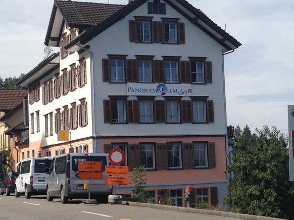 Das Panorama-Film-Café in Walzenhausen.