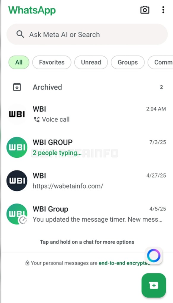 WhatsApp führt eine neue Funktion bei Gruppenchats ein.