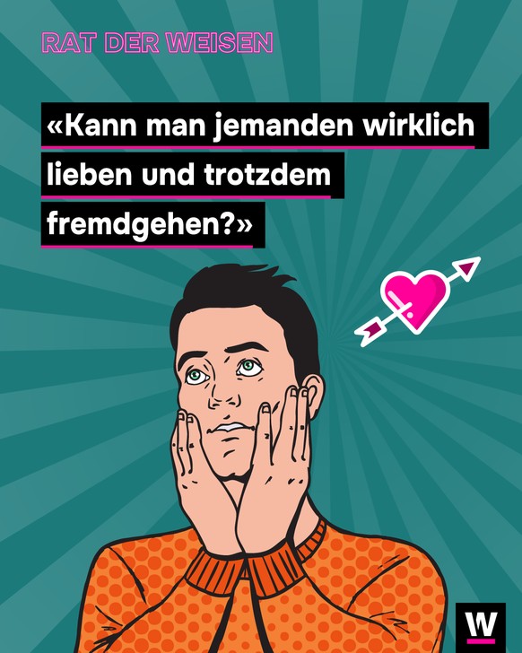 <p>Urs fragt, ob man jemanden lieben und trotzdem fremdgehen kann.</p>