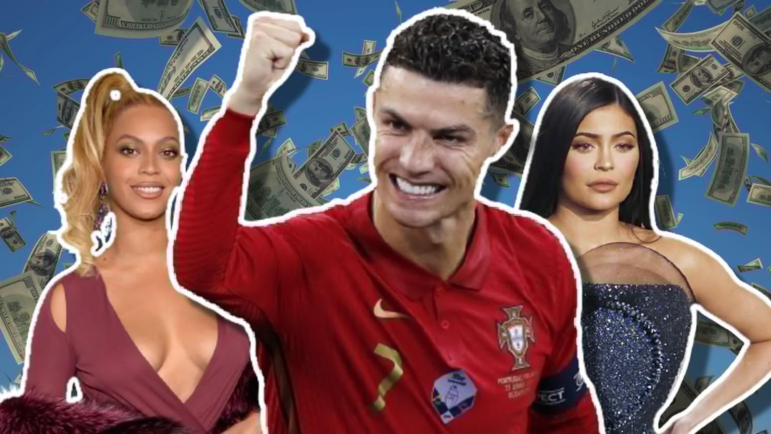 Wer verdient am besten auf Instagram? Cristiano Ronaldo, Beyonce Knowles, Kylie Jenner sind ganz oben mit dabei.