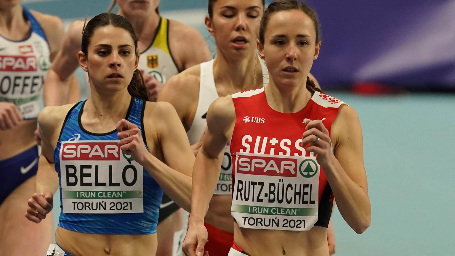 Torun Polen, Athletics, Leichtathletik, European athletics indoor Championships 2021, Leichtathletik-Europa-Hallenmeisterschaften 2021, Hallen EM 2021, 05.03.-07.03.2021, 800m Frauen SemiFinale, Selin ...