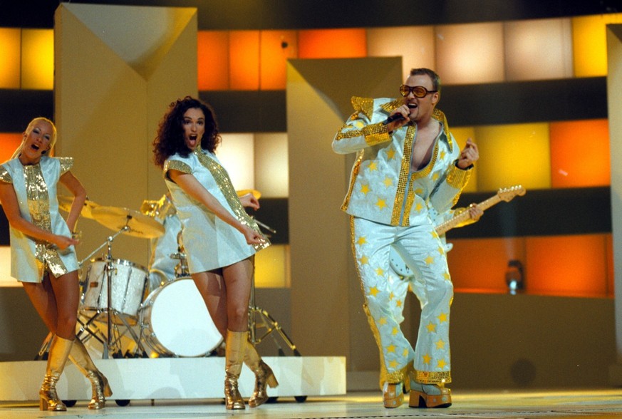 Im Jahr 2000 vertrat Stefan Raab Deutschland beim Eurovision Song Contest in Stockholm.