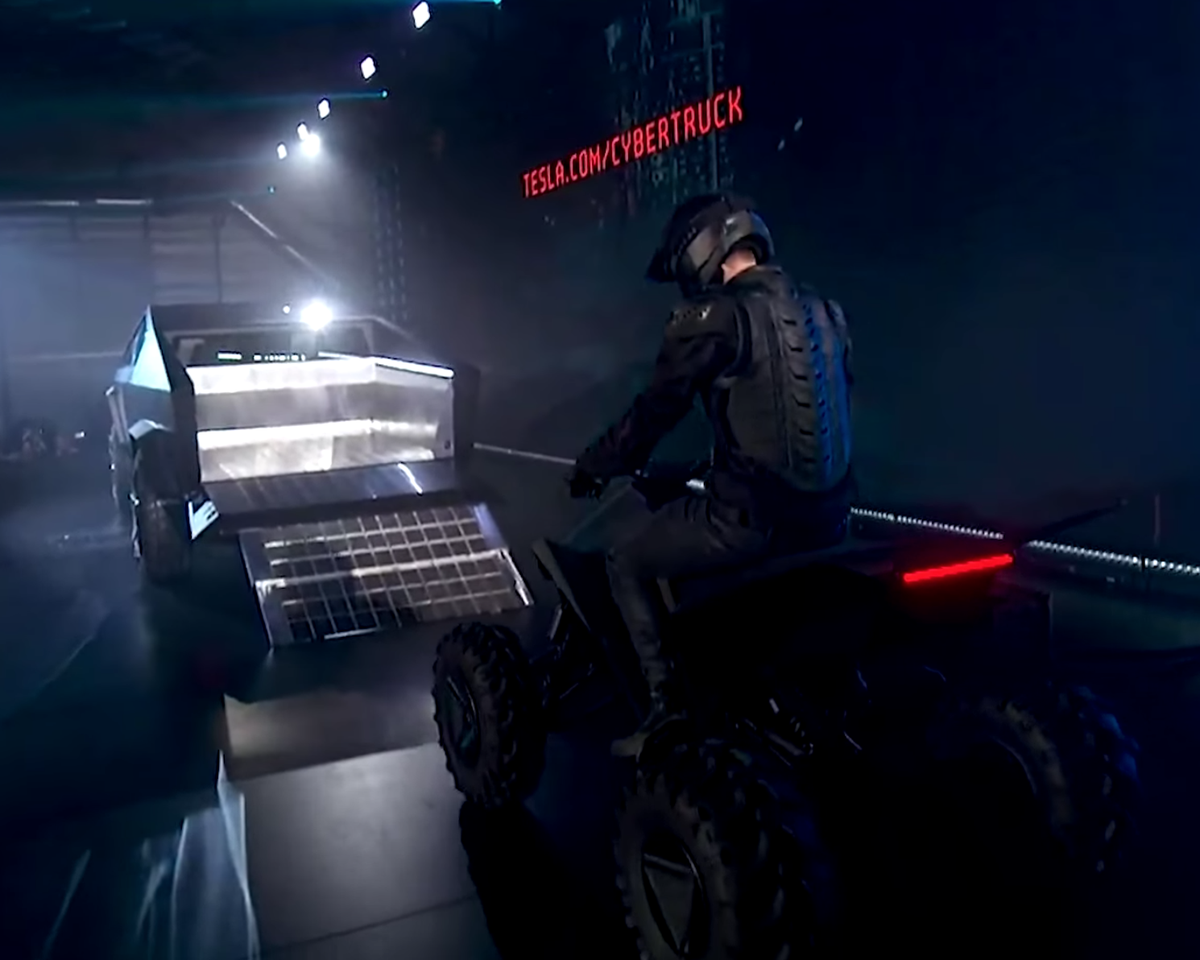 Details wurden keine verraten zum Tesla-Quad.